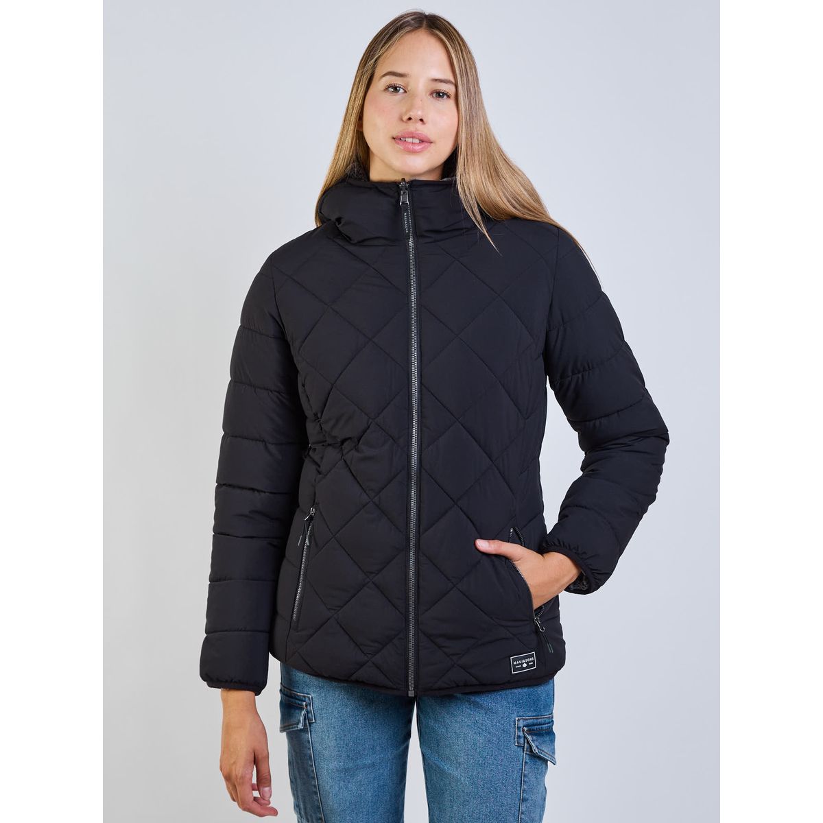 MAUI AND SONS - Parka Reversible Pale Peach Negro Mujer Maui And Sons