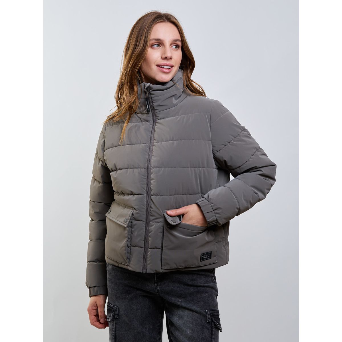 MAUI AND SONS - Parka Aspen Gold Café Mujer Maui And Sons