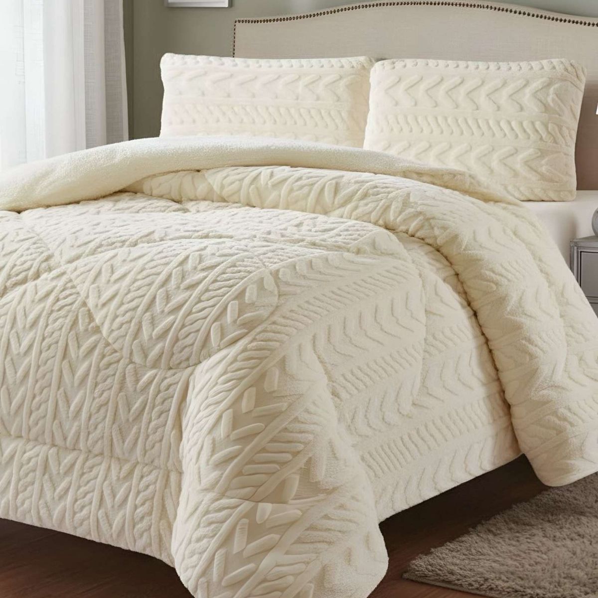 GENERICO - COBERTOR SUAVE DE INVIERNO CON CHIPORRO KING11