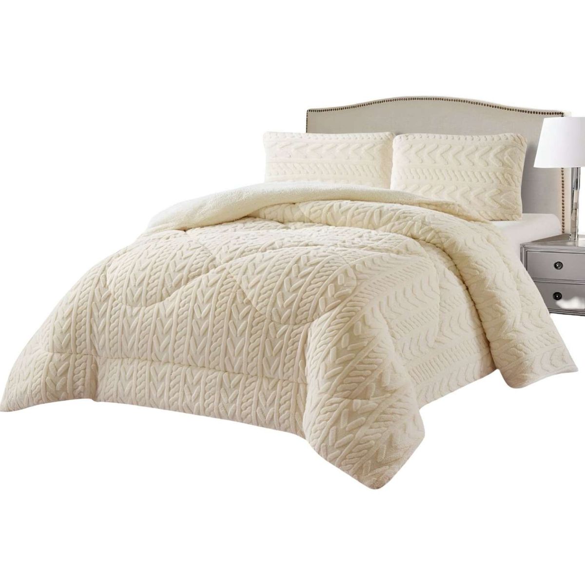 GENERICO - COBERTOR SUAVE DE INVIERNO CON CHIPORRO KING11