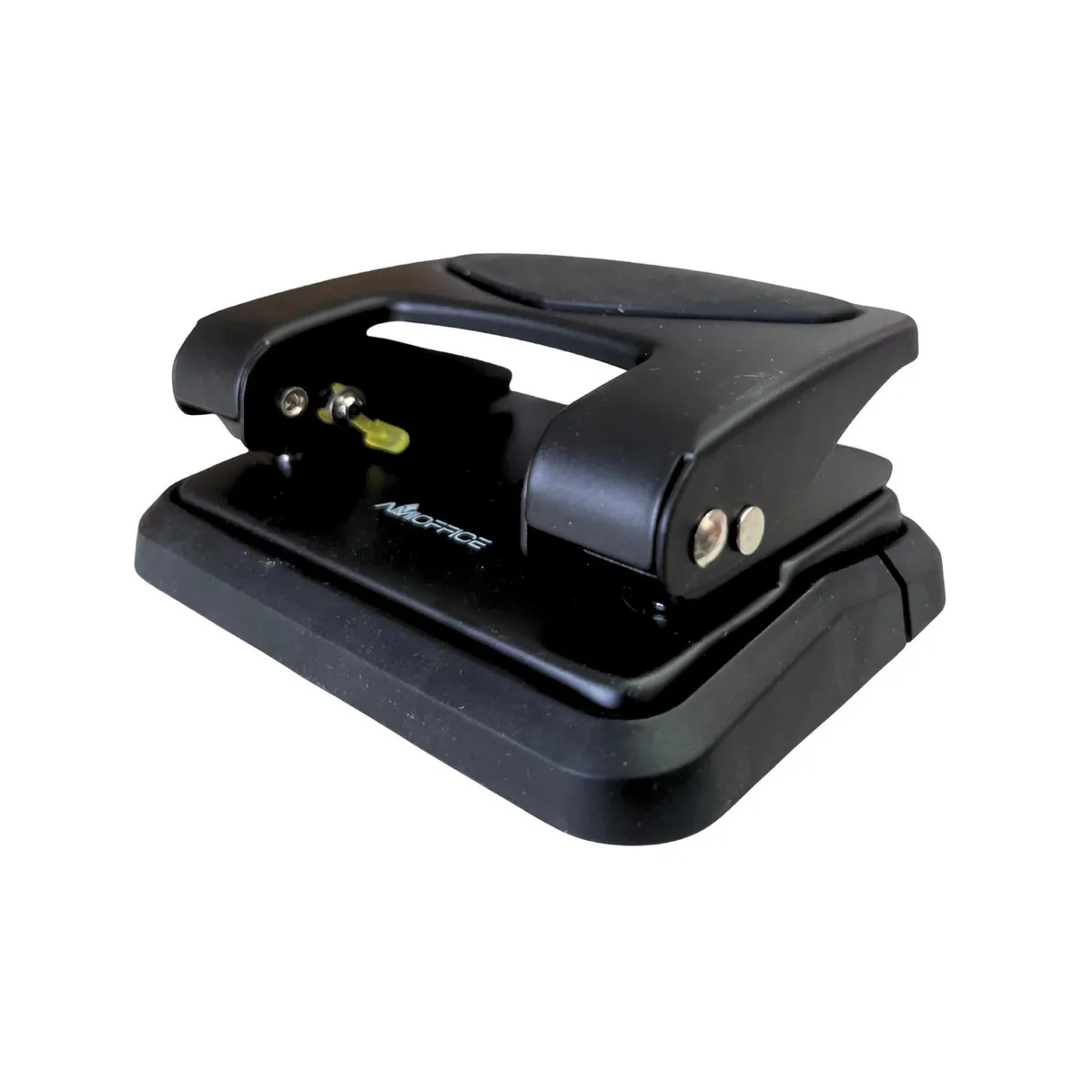 GENERICO - Perforadora Metálica 25 Hojas Color Negro - 1 ud