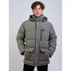 MAUI AND SONS - Parka Aura Verde Hombre