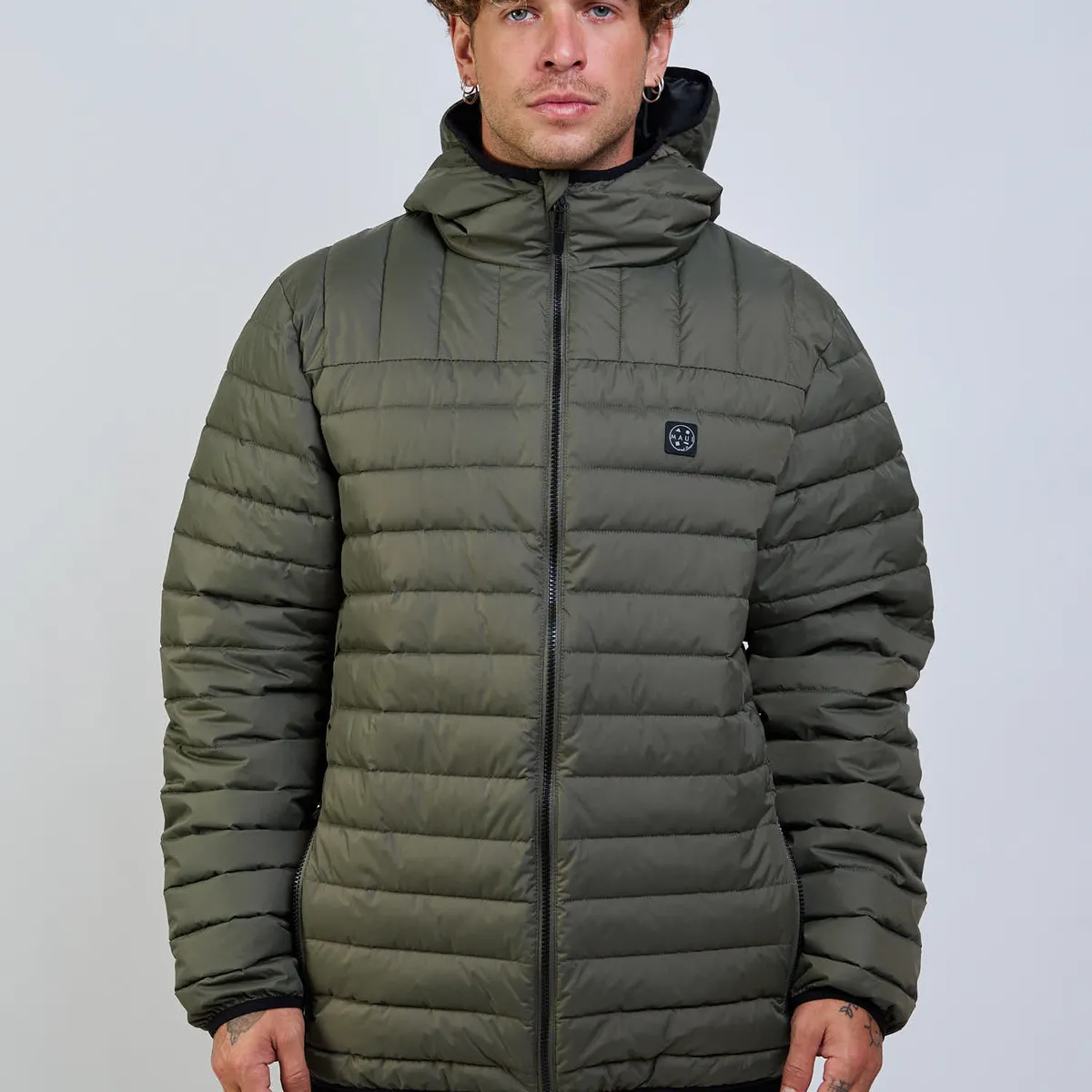 MAUI AND SONS - Parka Halo Verde Hombre Maui And Sons