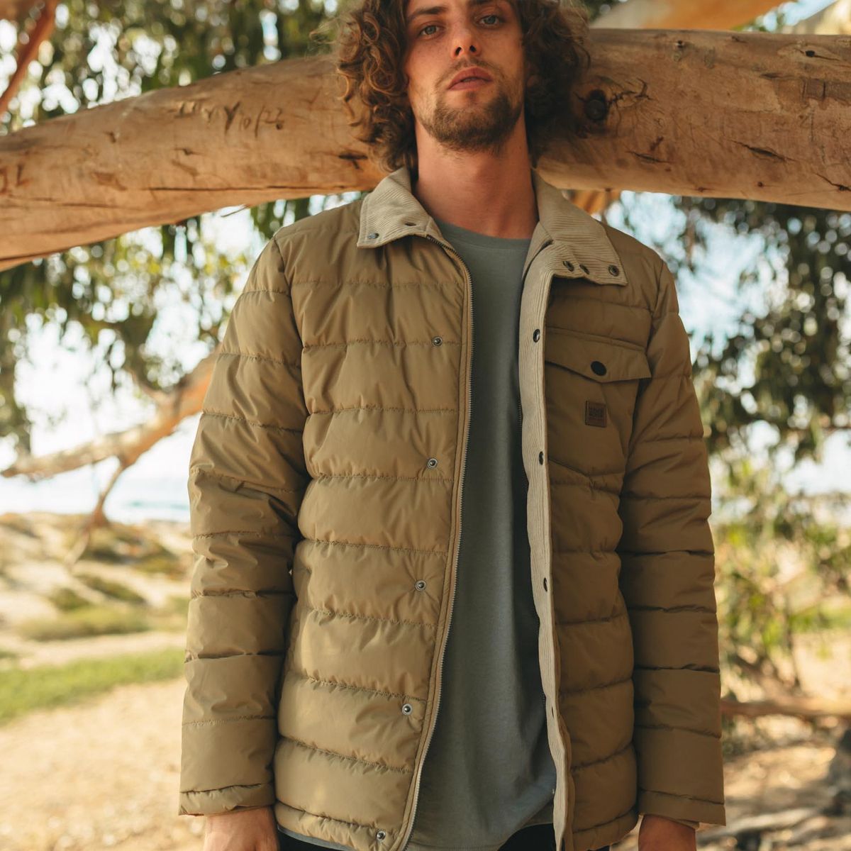 MAUI AND SONS - Parka Nexus Café Hombre Maui And Sons