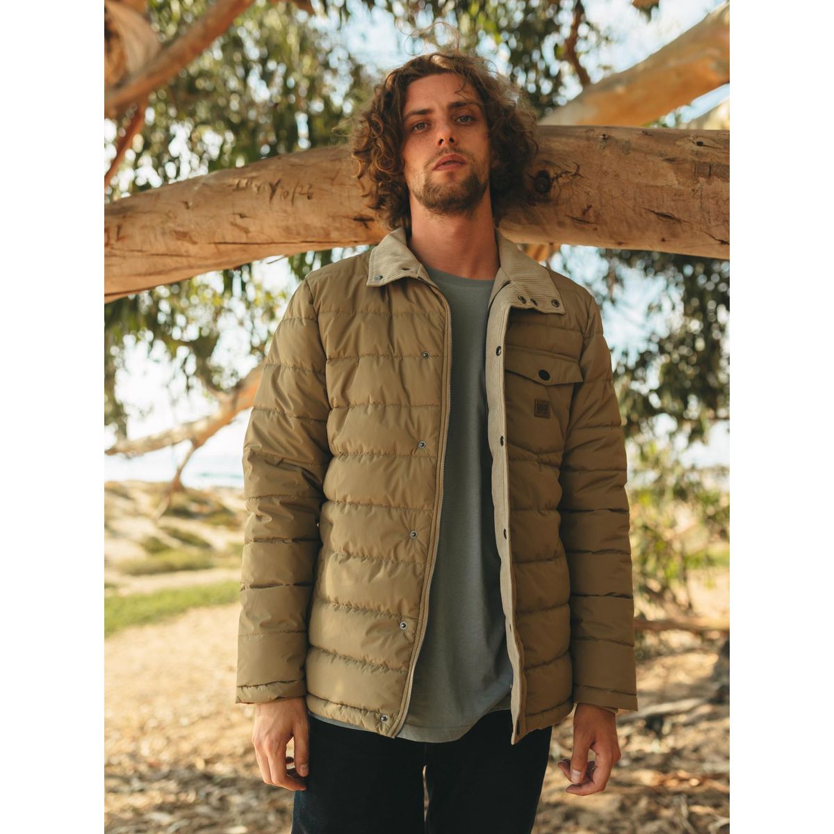 MAUI AND SONS - Parka Nexus Café Hombre Maui And Sons