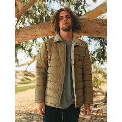 MAUI AND SONS - Parka Nexus Café Hombre