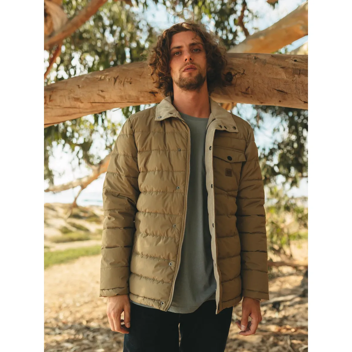 MAUI AND SONS - Parka Nexus Café Hombre Maui And Sons