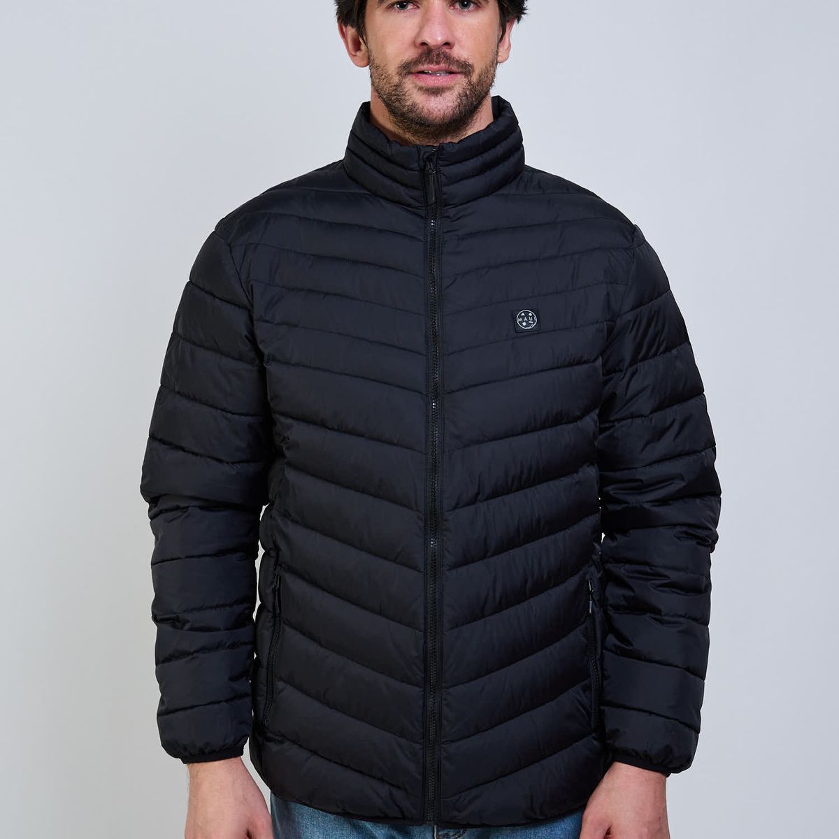 MAUI AND SONS - Parka Axis Negro Hombre Maui And Sons