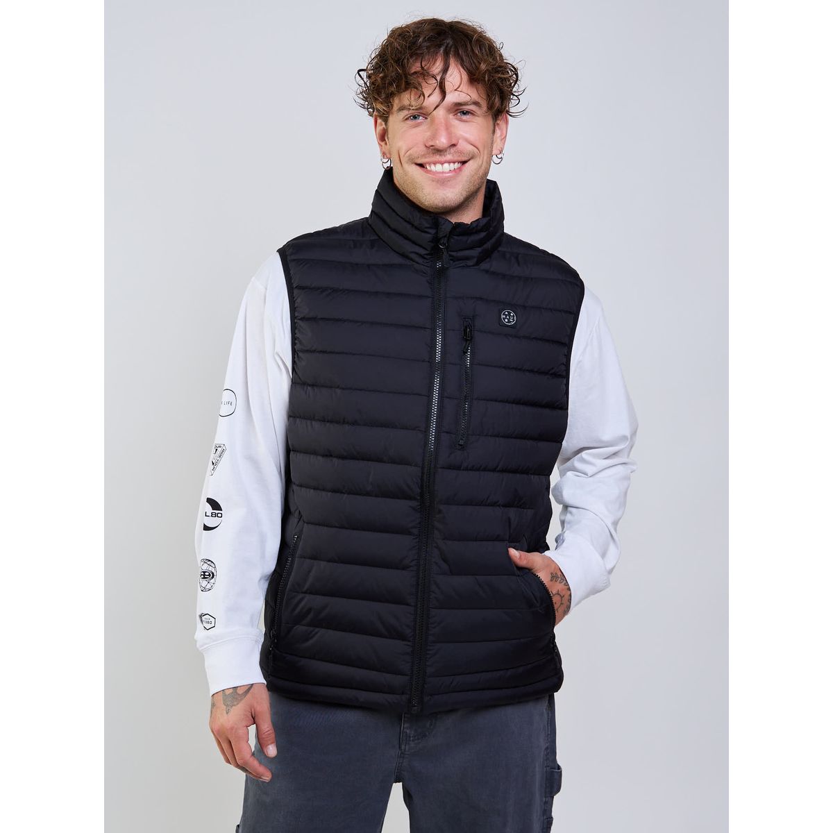 MAUI AND SONS - Parka Pulse Negro Hombre Maui And Sons