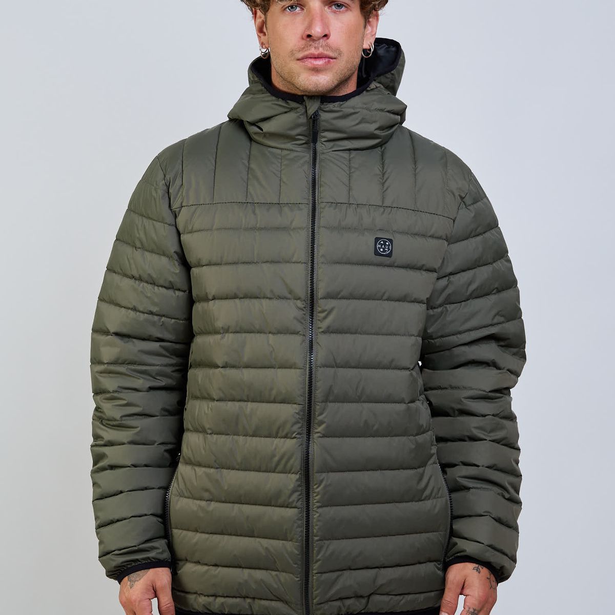 MAUI AND SONS - Parka Halo Verde Hombre Maui And Sons