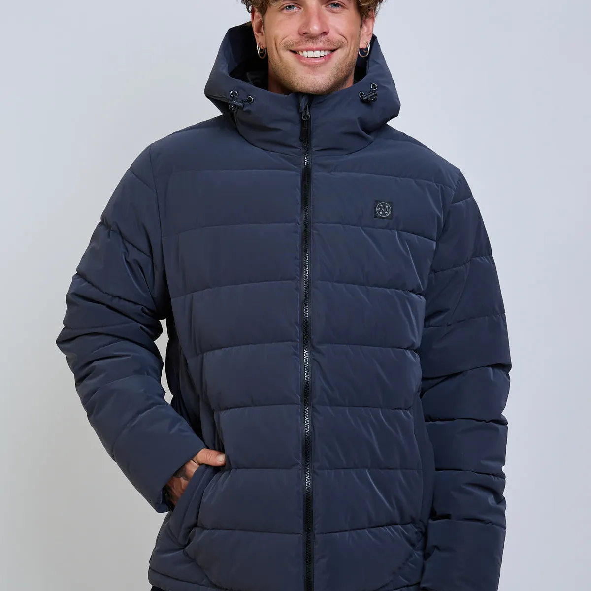 MAUI AND SONS - Parka Relfo Gris Hombre Maui And Sons