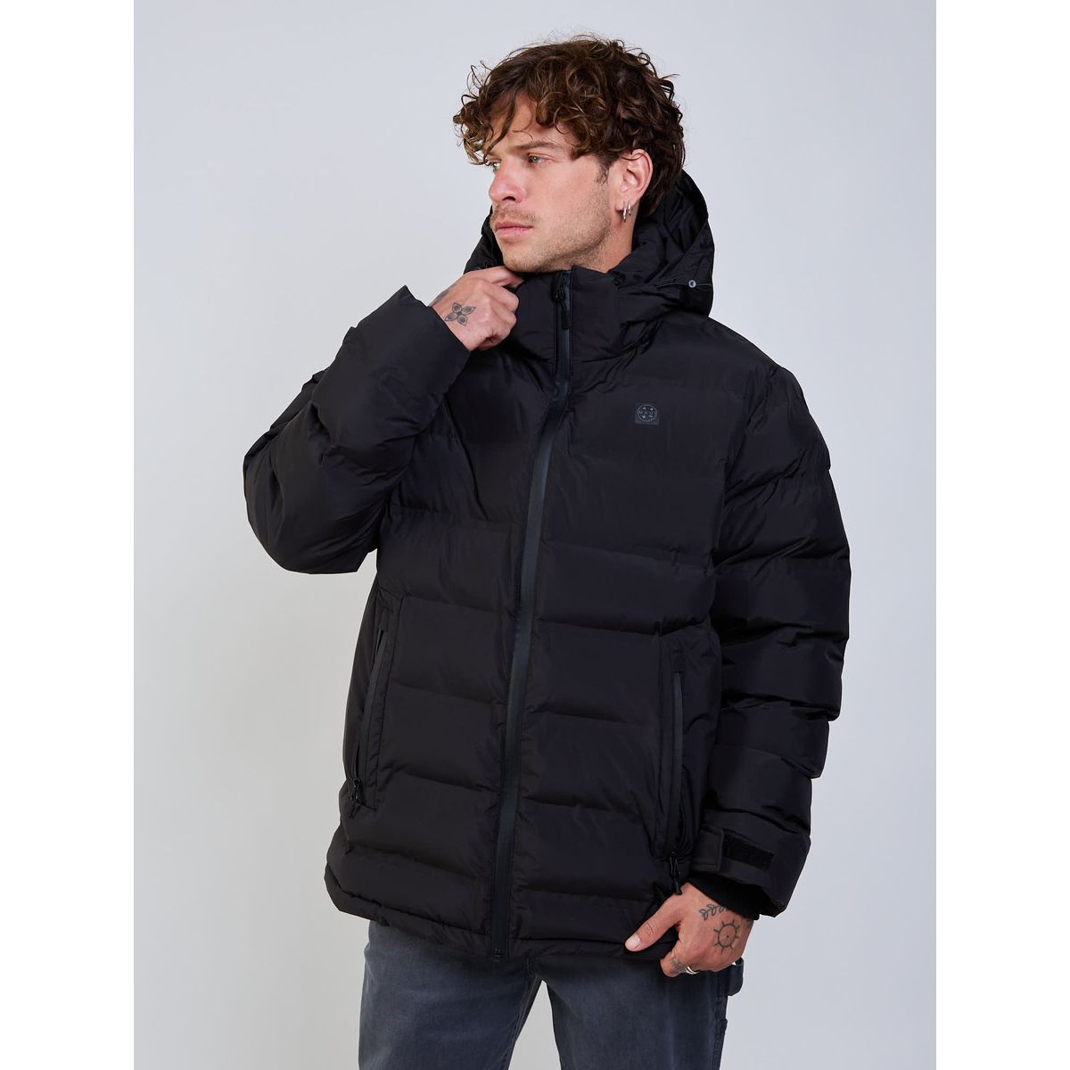 MAUI AND SONS - Parka Bruma Negro Hombre Maui And Sons