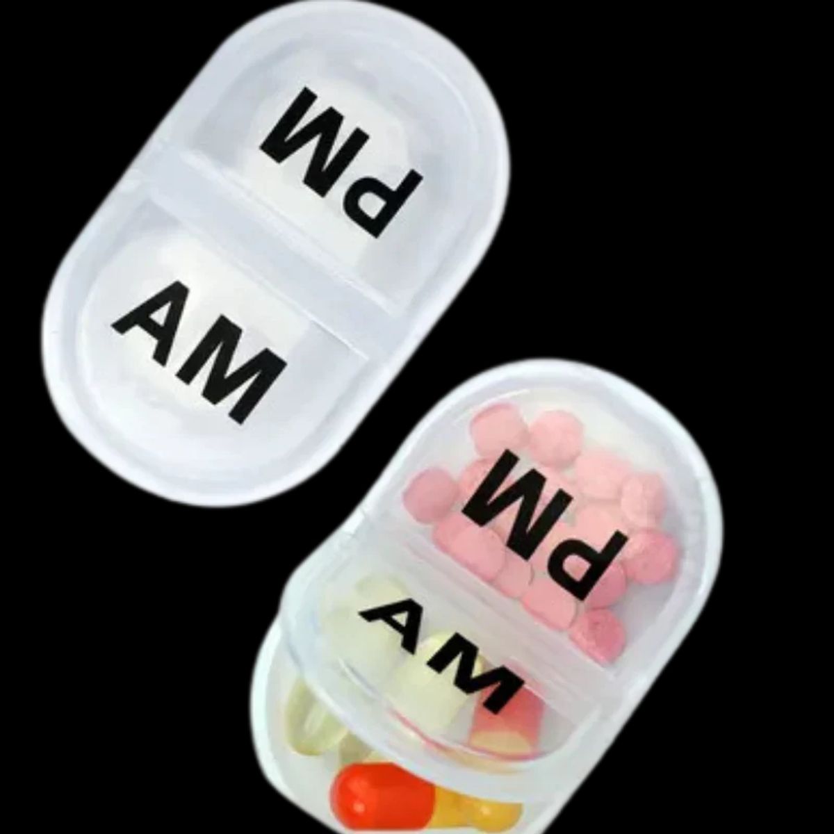 GENERICO - Pack 2 Pastillero Mañana Tarde
