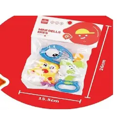 GENERICO - Set sonajeros 3 unds para bebe