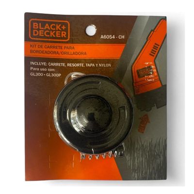 Imagen 2 del producto Kit de carrete con nylon para orilladora Black & Decker A6054-CH