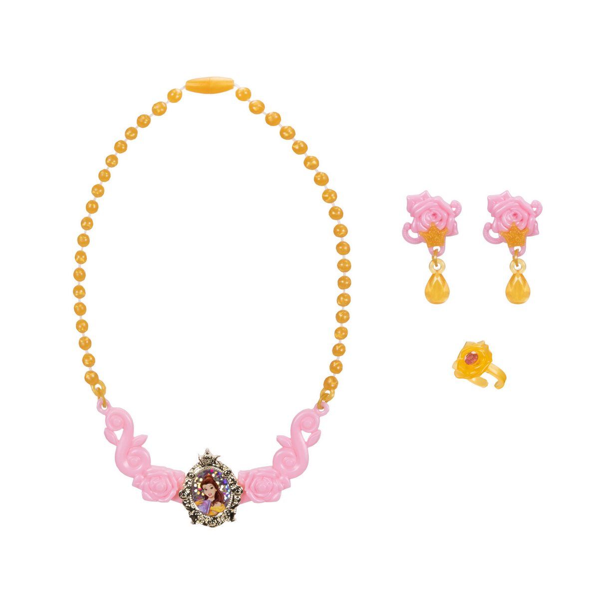 DISNEY - Set De Collar Y Aros Princesas De Disney - Bella