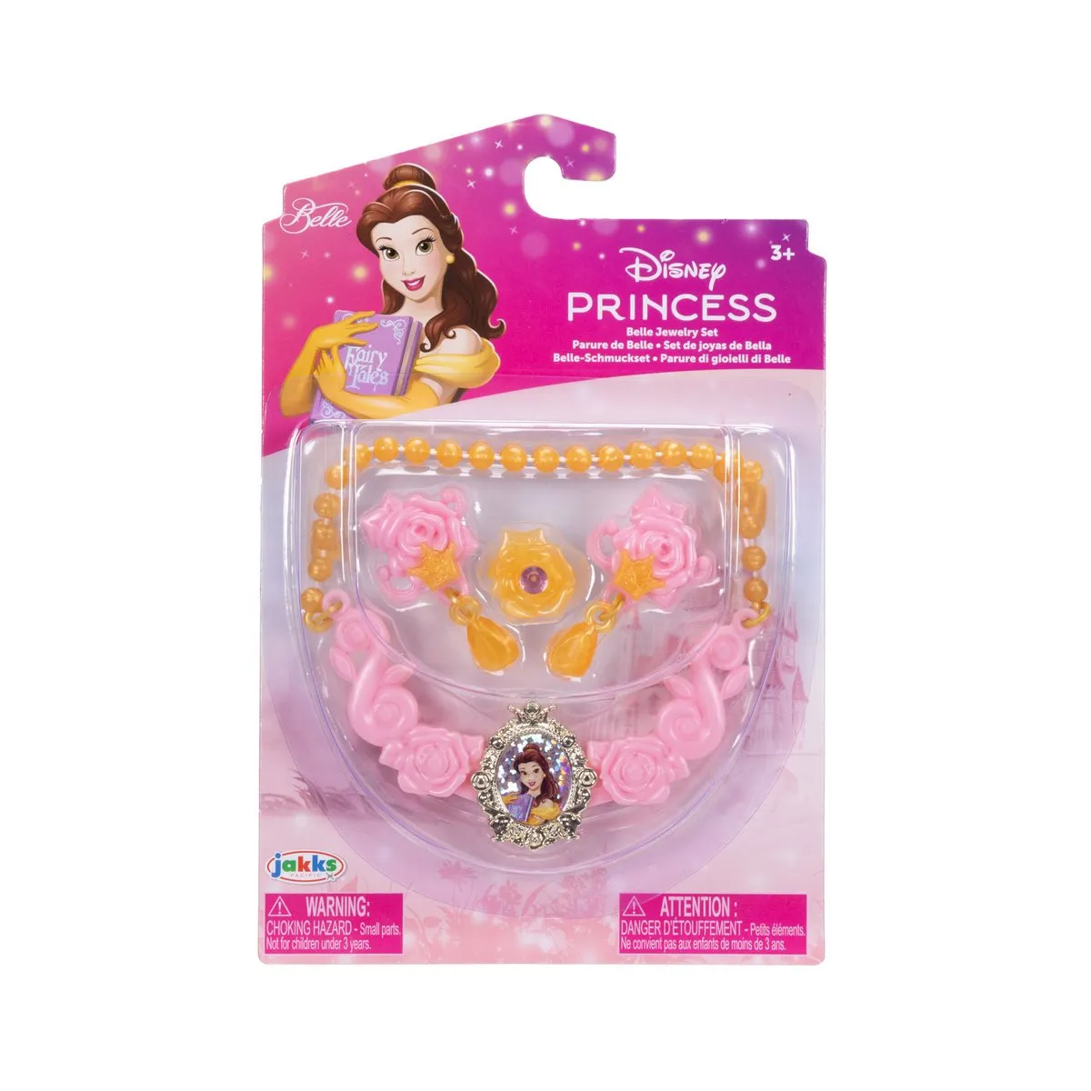 DISNEY - Set De Collar Y Aros Princesas De Disney - Bella