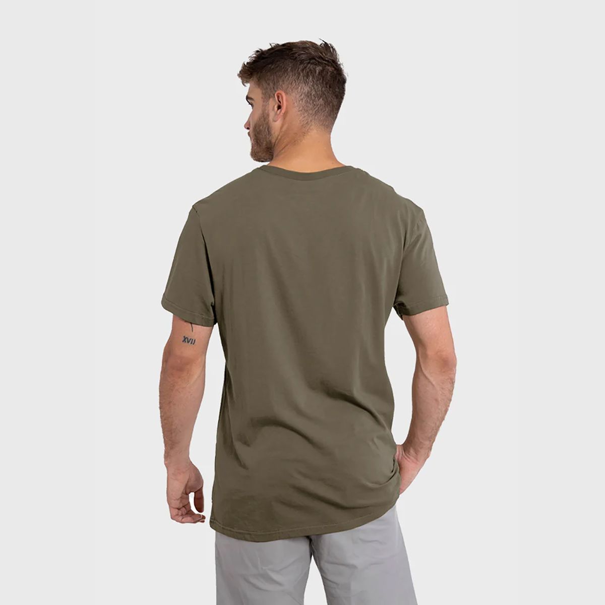 FALCONE - Polera Orgánica Classic Logo V2 Hombre Falcone