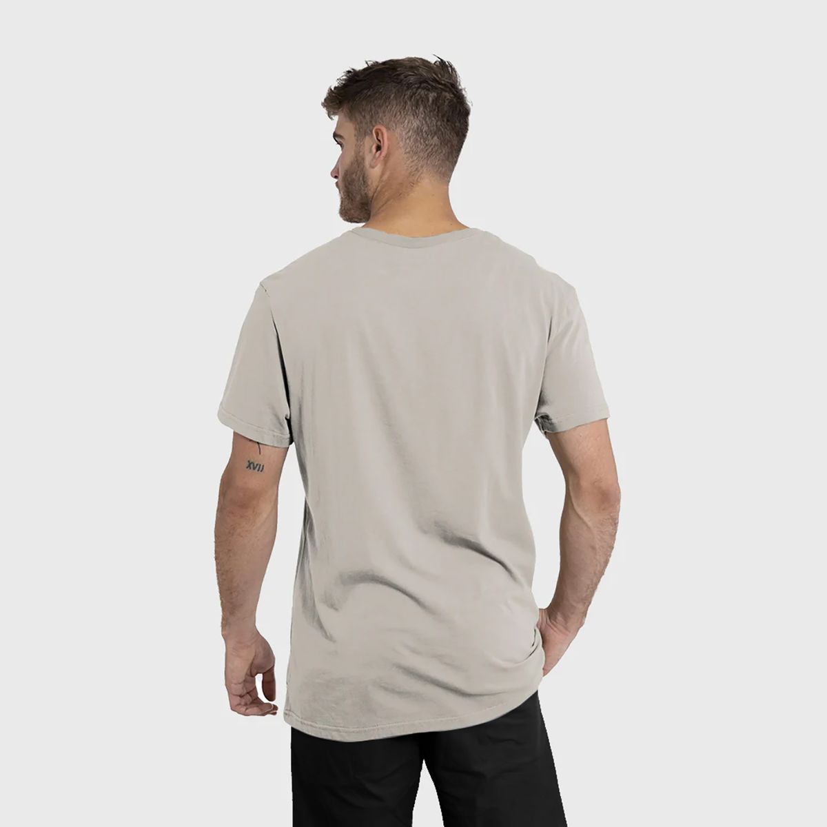 FALCONE - Polera Orgánica Classic Logo V2 Hombre Falcone
