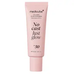 MEDICUBE - Protector Solar No Cast Just Glow con Colágeno