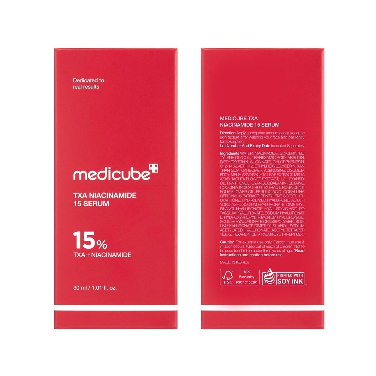 MEDICUBE - Medicube Suero TXA+Niacinamida 15% Glow