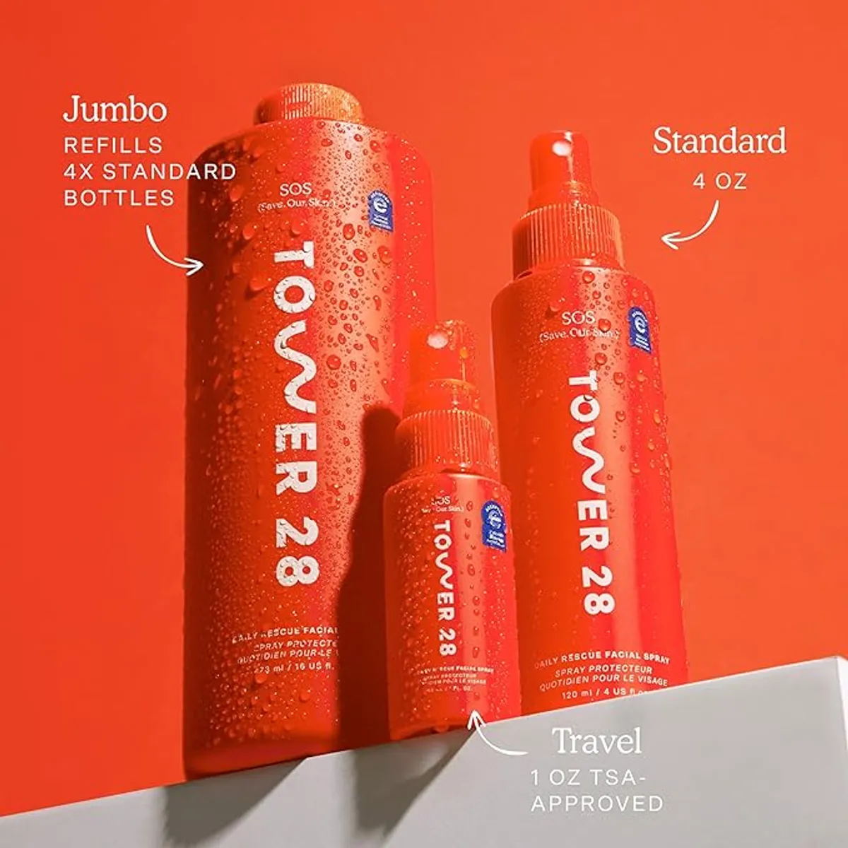 TOWER 28 BEAUTY - Tower 28 SOS Spray Facial Calmante 120 ml