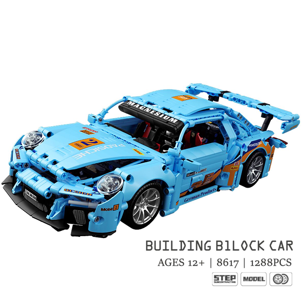 GENERICO - SpeedBlock Auto Blue Porsche