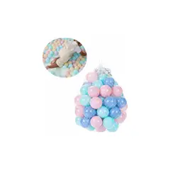 GENERICO - X25 Malla Pelotas Plástica Pelotas Para Piscina Pelotas 7cm