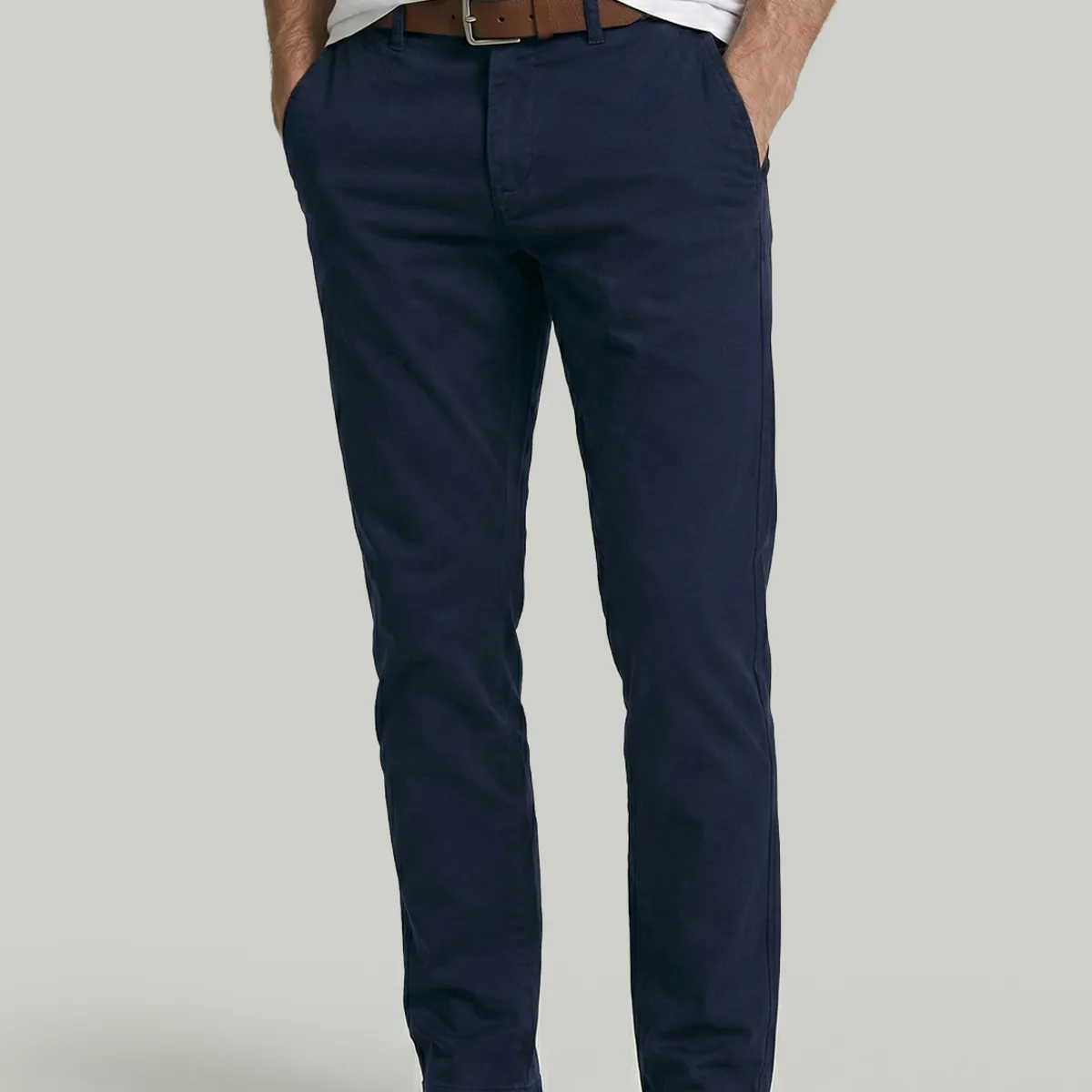 NEW MAN - Pantalon Lille Navy New Man