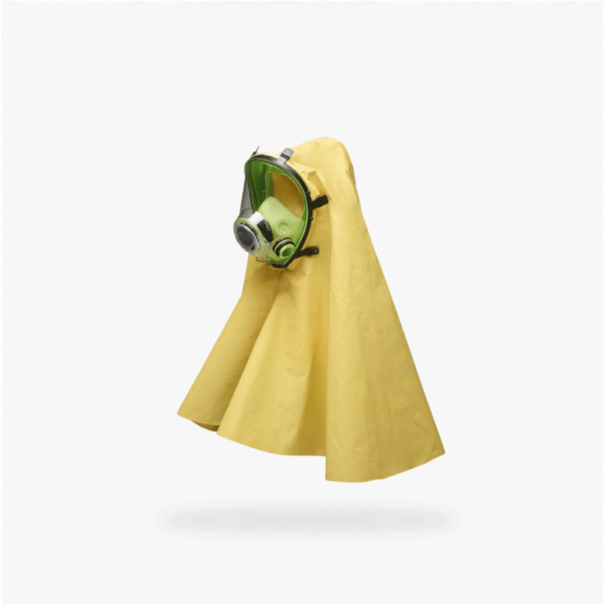 LIBUS - Respirador full face con capucha antiácido 5700C