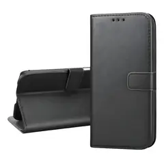 GENERICO - Carcasa Estilo Flip Cover Para IPhone 17 Normal - Negro