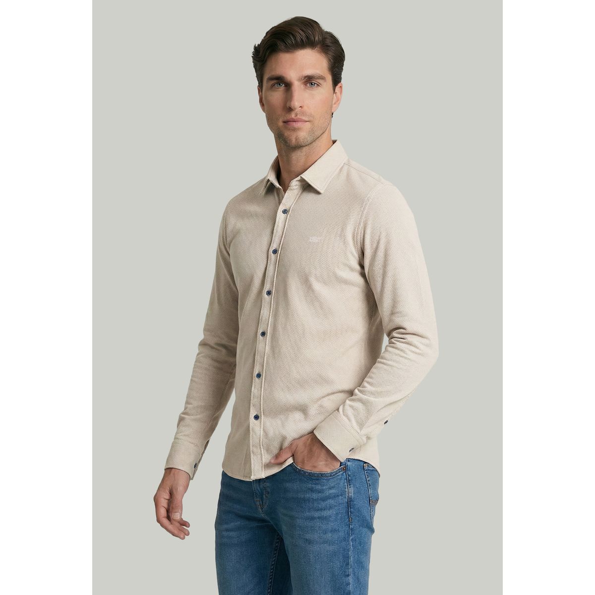 NEW MAN - Camisa Escocia Marble New Man