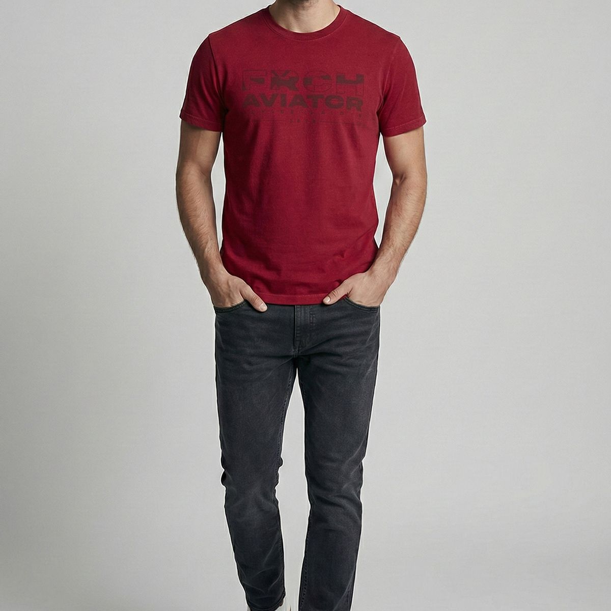 FEROUCH - Polera Berkersfield Red Ferouch