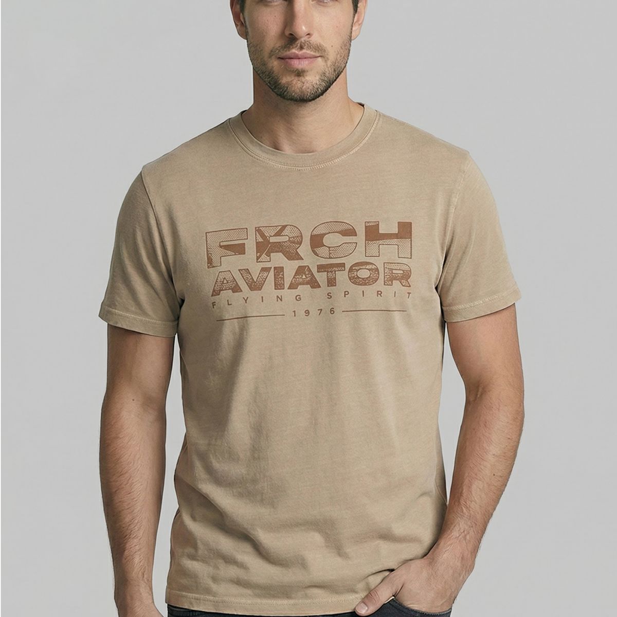 FEROUCH - Polera Berkersfield Beige Ferouch