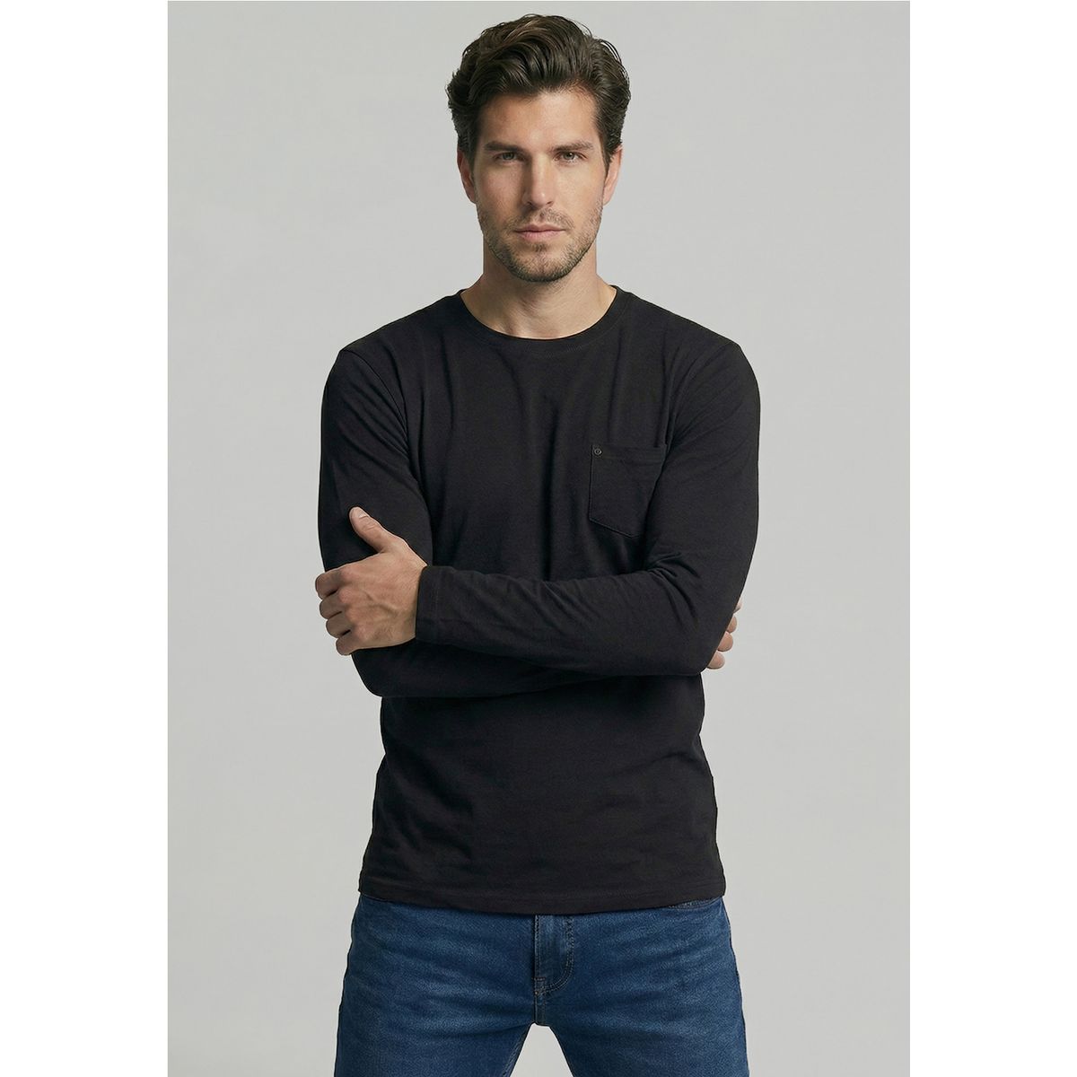 FEROUCH - Polera Boston Black Ferouch