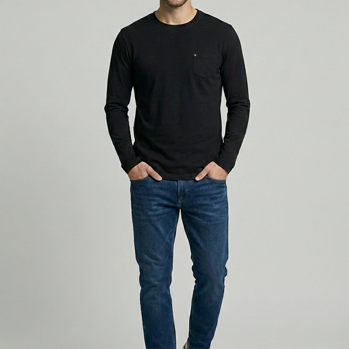 FEROUCH - Polera Boston Black Ferouch
