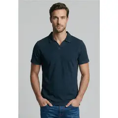 FEROUCH - Polera Berkley Indigo