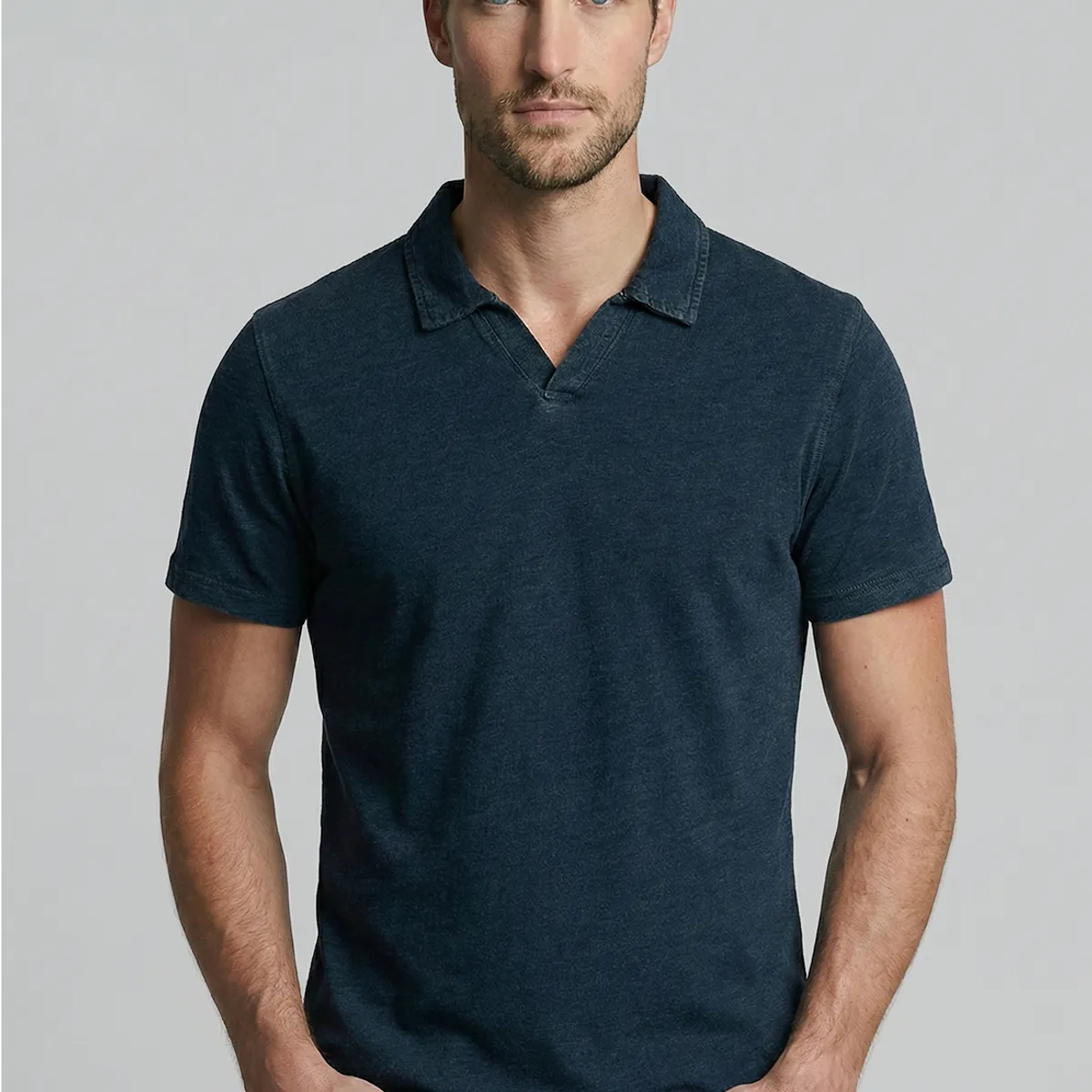 FEROUCH - Polera Berkley Indigo Ferouch