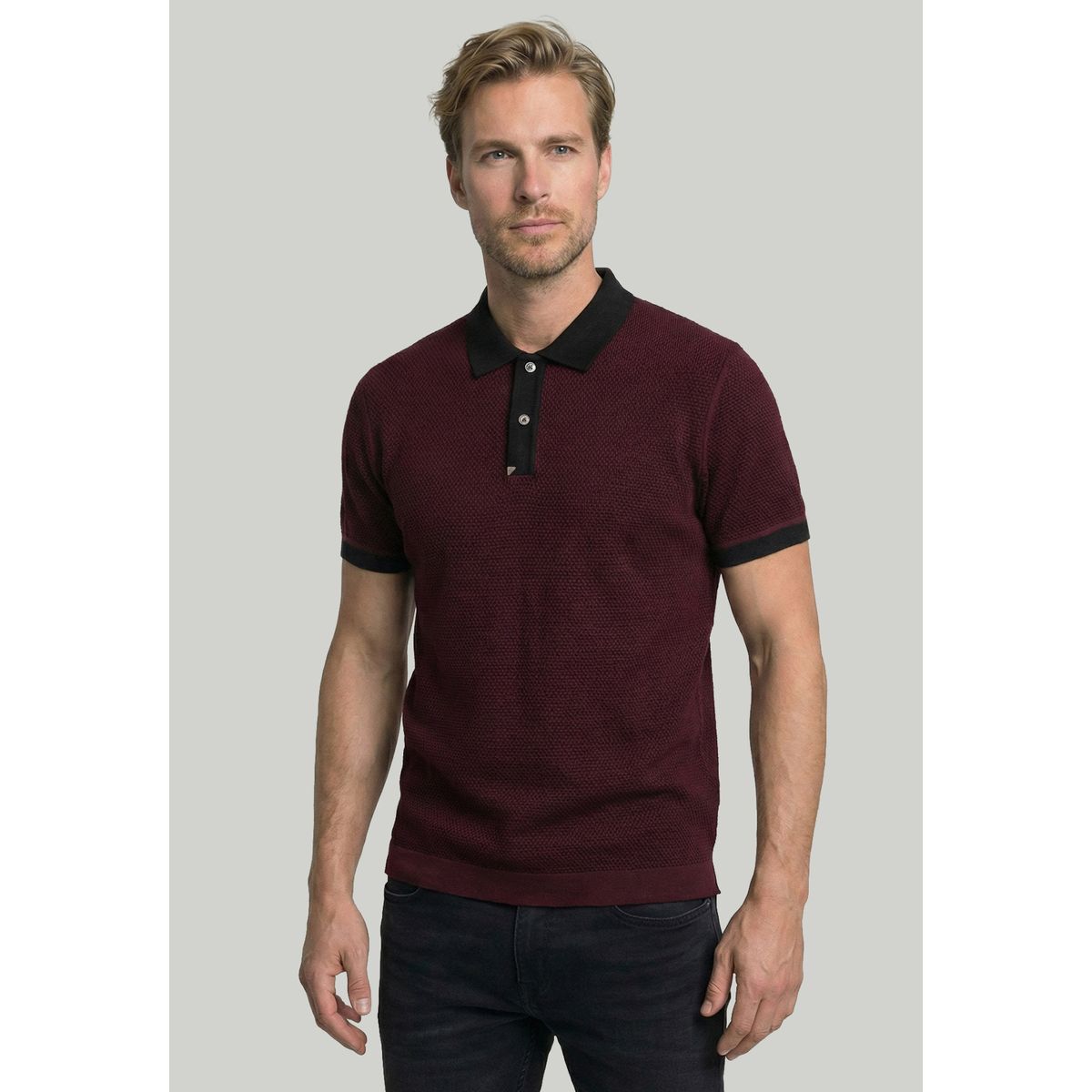 NEW MAN - Polo Merida Black New Man