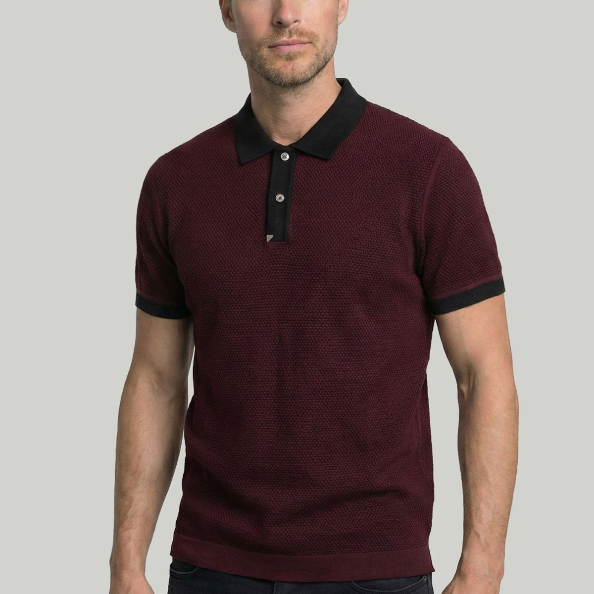 NEW MAN - Polo Merida Black New Man