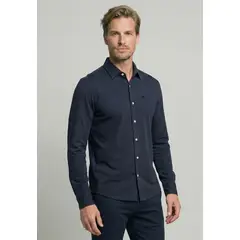 NEW MAN - Camisa Escocia Navy