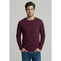 FEROUCH - Polera Boston Plum