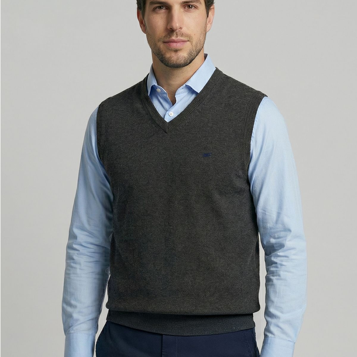 FEROUCH - V-Neck Vest Alaska Black Ferouch