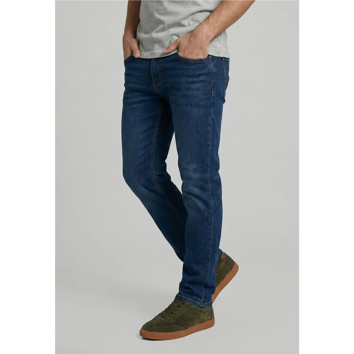 FEROUCH - Jeans Orlando Navy Ferouch