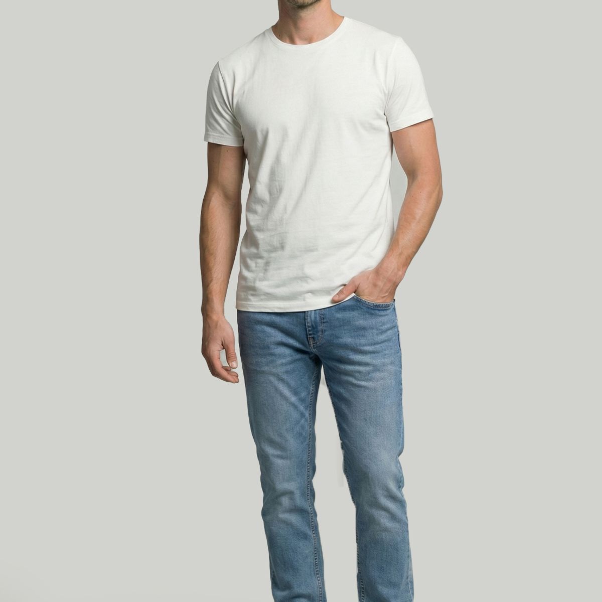 NEW MAN - Jeans Algarde Lt Blue New Man