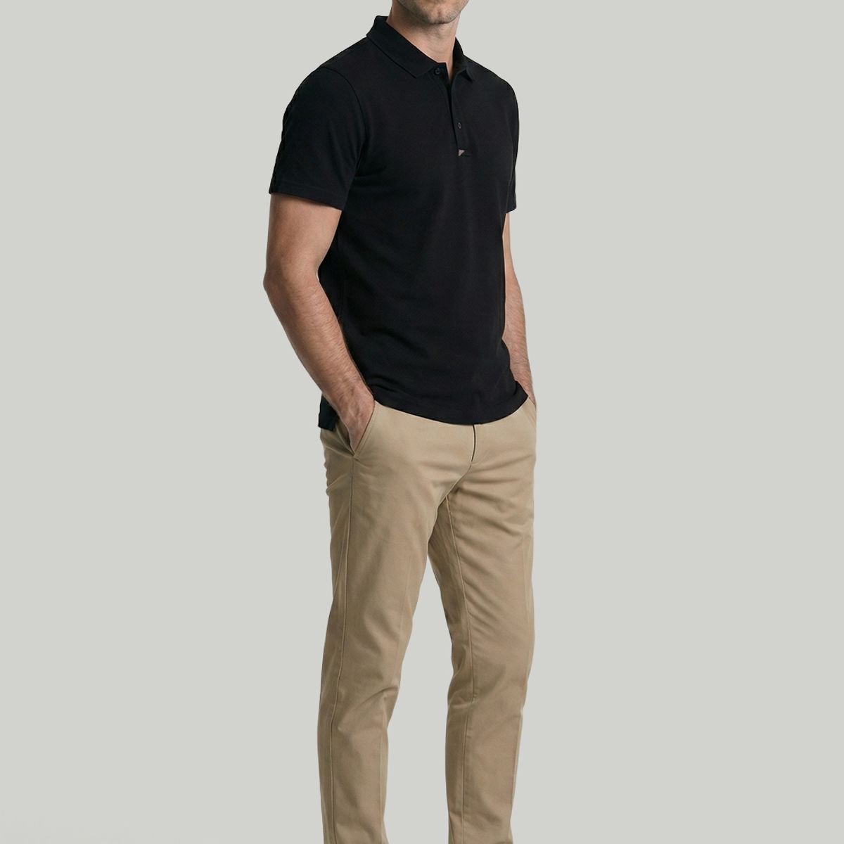 NEW MAN - Polo Cadiz Black New Man