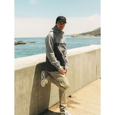 Imagen 2 del producto Poleron FZ Solara Gris Hombre