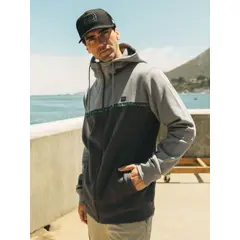 MAUI AND SONS - Poleron FZ Solara Gris Hombre