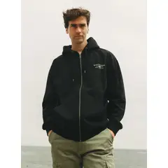 MAUI AND SONS - Poleron FZ Seava Negro Hombre