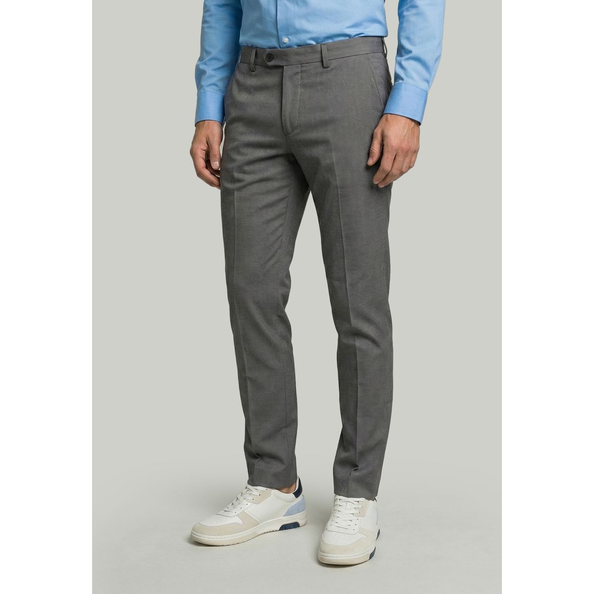 NEW MAN - Pantalón Cierto Grey New Man